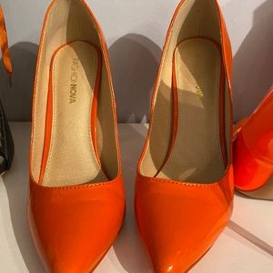 Orange heels